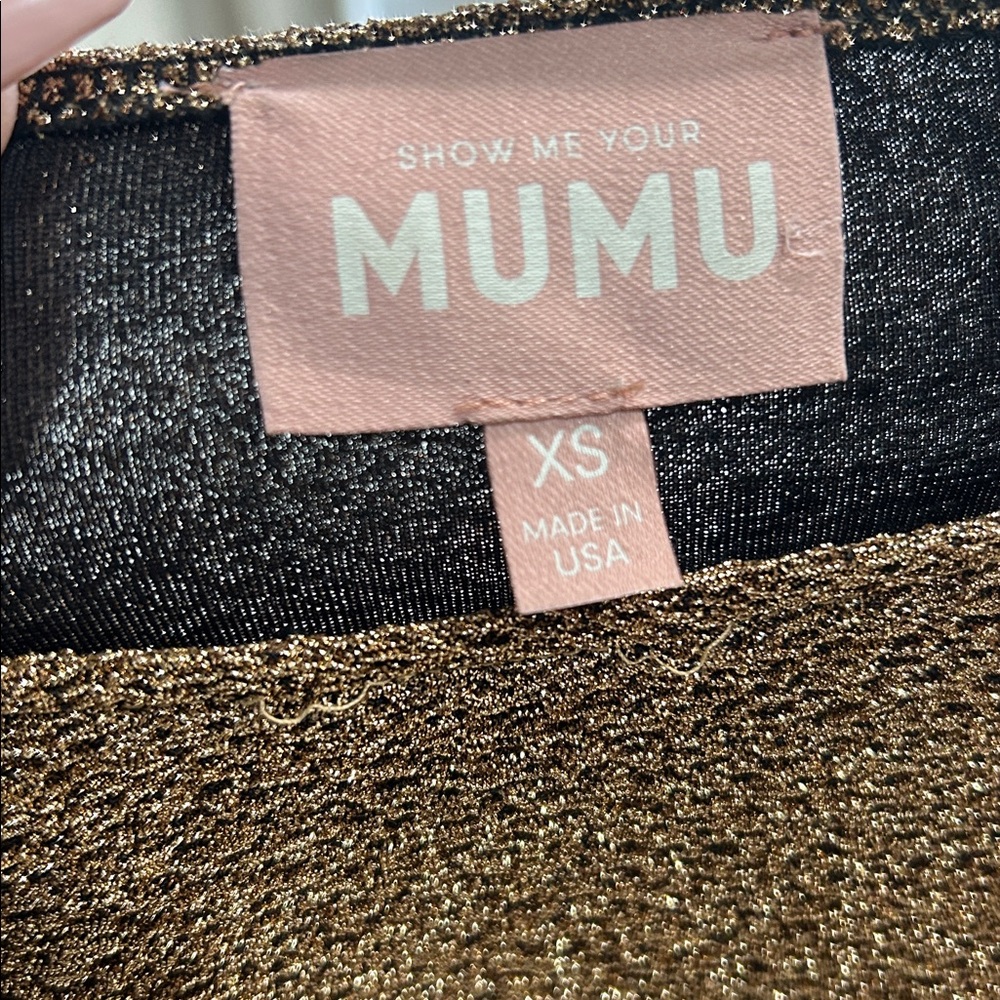Show Me your Mumu Sure Thing metallic dress - Picture 5 of 7